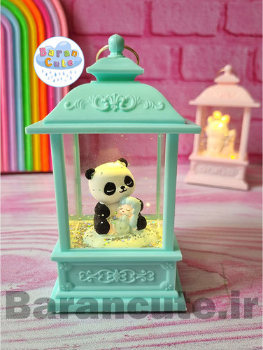 فانوس موزیکال چراغ دار طرح دختر و پاندا