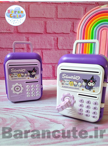 قلک فانتزی کلید دار طرح گاو صندوق کورومی