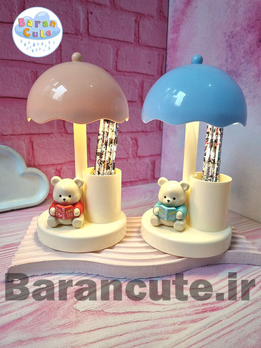 چراغ خواب و شب خواب اورجینال وارداتی باجاقلمی طرح تدی