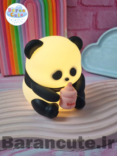 چراغ خواب اورجینال نرم سیلیکونی لمسی طرح نی نی پاندا